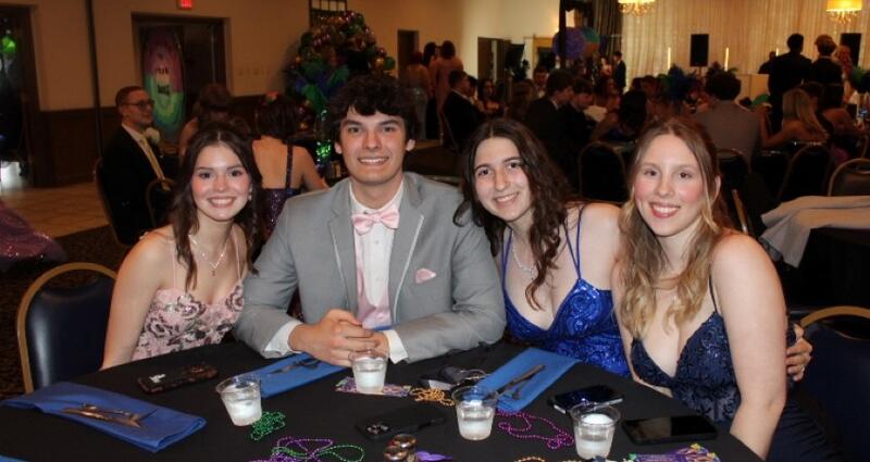 Students at Prom 2025