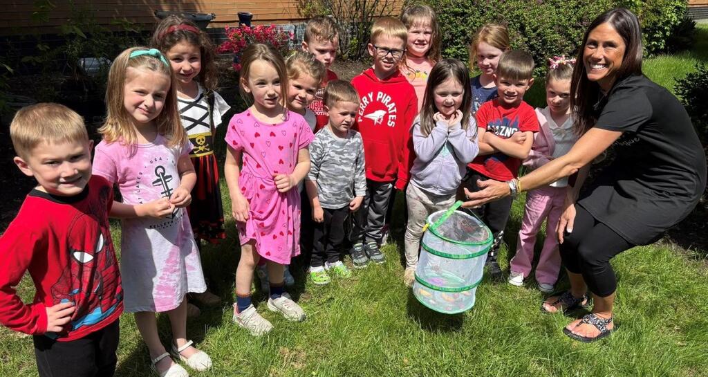 PreK butterfly release