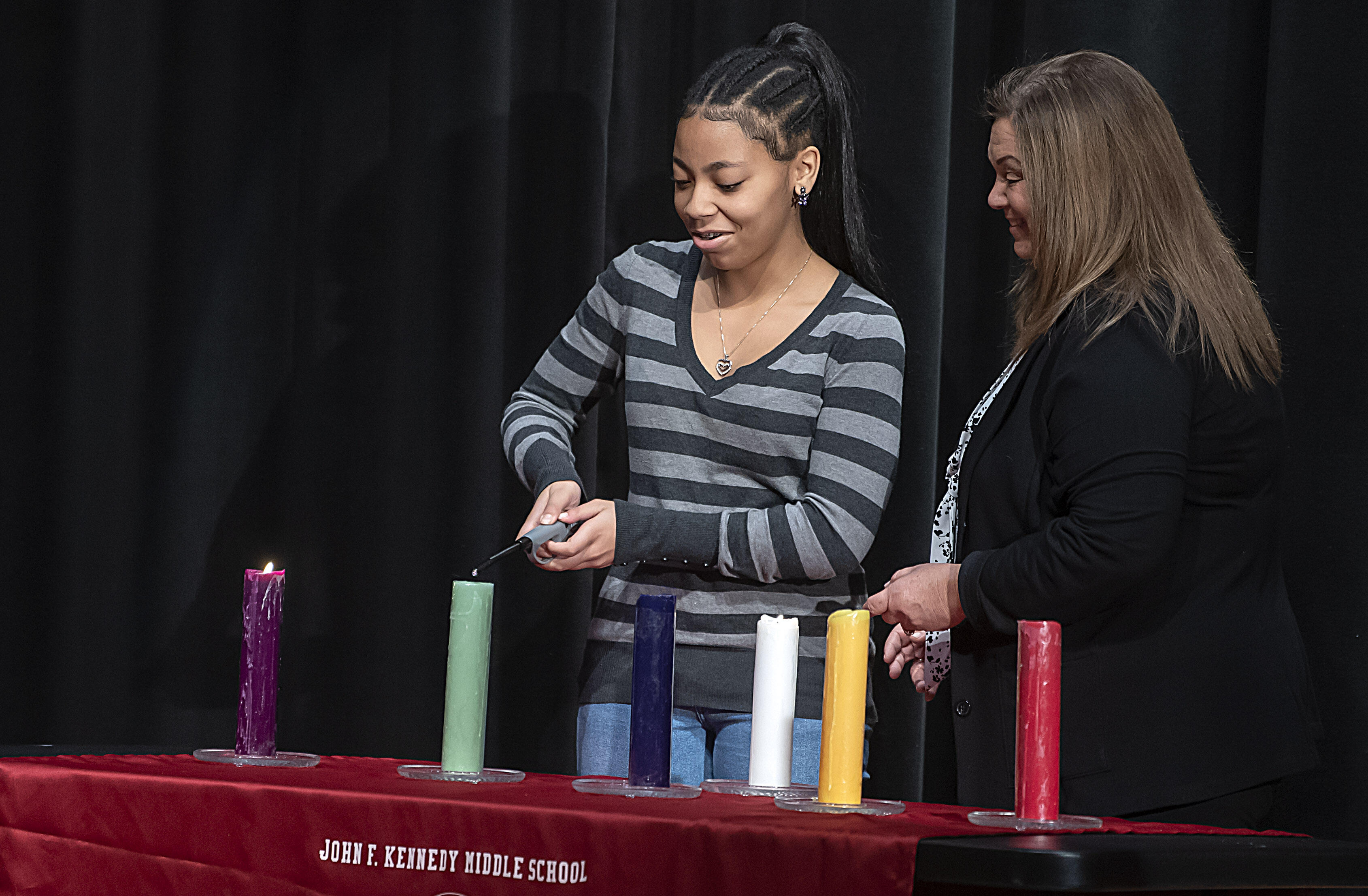 JFK National Junior Honor Society Induction Ceremony John F. Kennedy