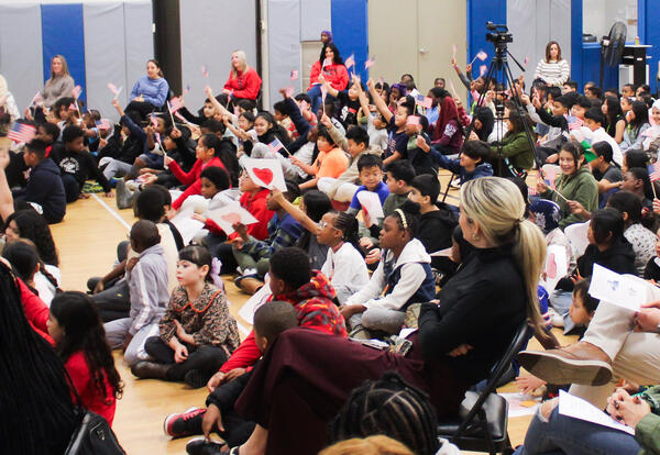 Veterans Day Assembly at Watson Williams Elementary