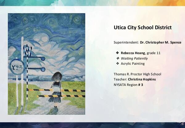 Proctor Students Featured in State-Wide Virtual Art Exhibit