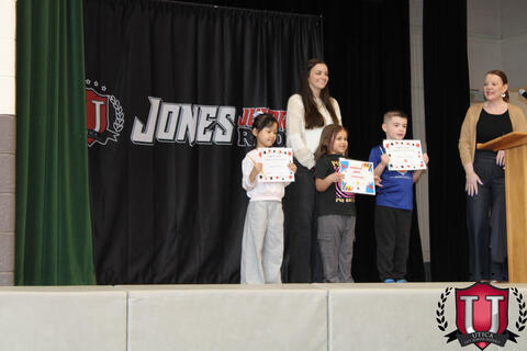 Students posing merrily