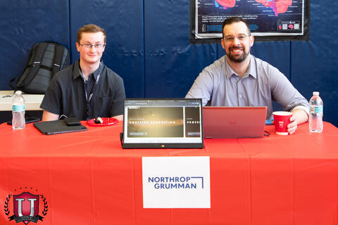 Northrup grunman pop up career table