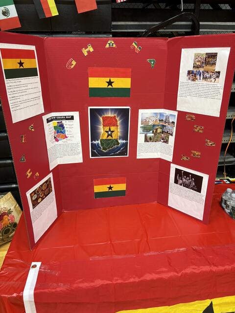 Ghanaian culture table