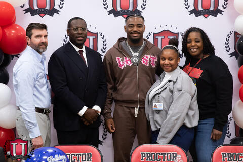 Mike posing with good staff