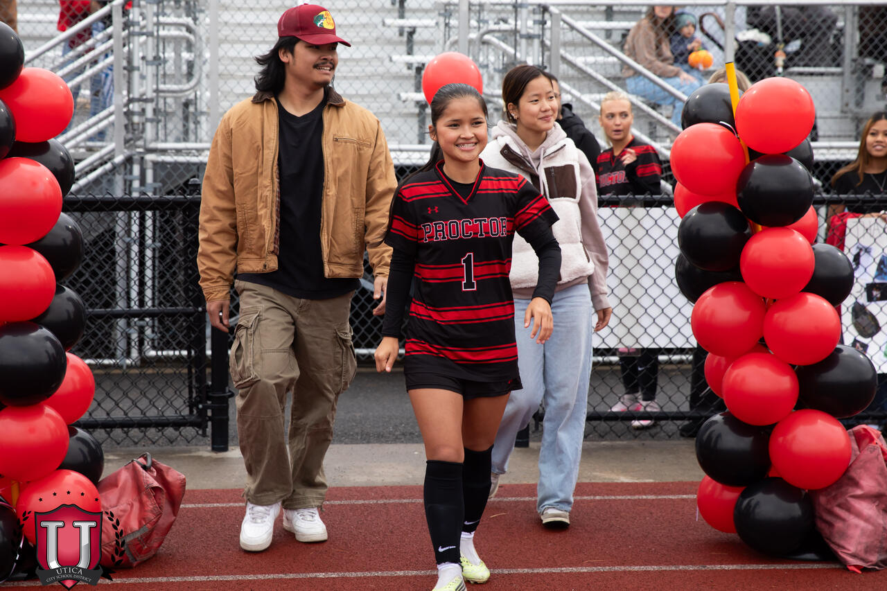 Proctor Girls Varsity Soccer Celebrates Senior Night | Athletics