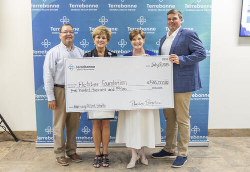 Terrebonne General Health System Check signing