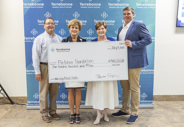 Terrebonne General Health System Check signing