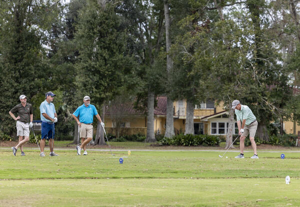 Photo of a Team at the Golf Course