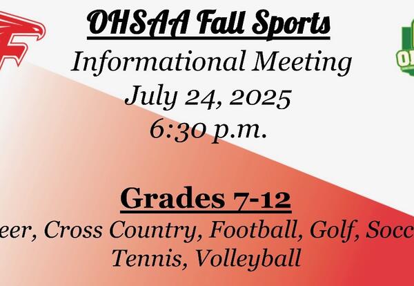Sports meeting notice