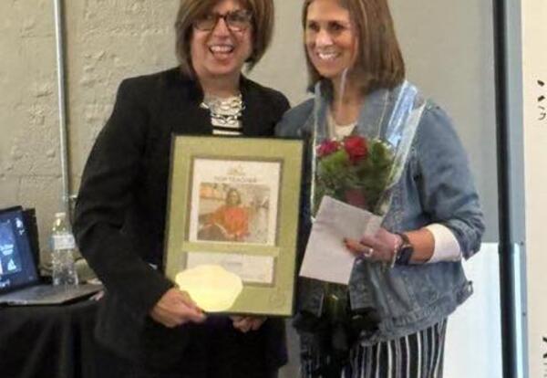 Sue Schinck at Jackson Top 10 Banquet