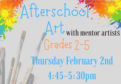After School Art Feb 23