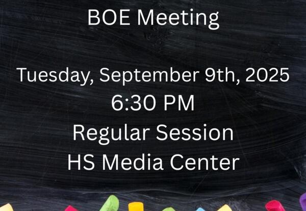 Regular BOE Meeting
