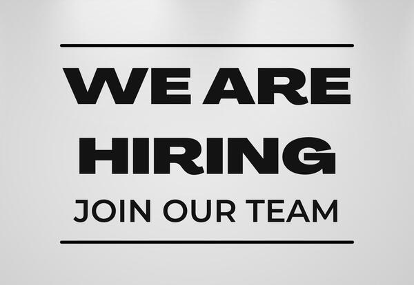 We're Hiring