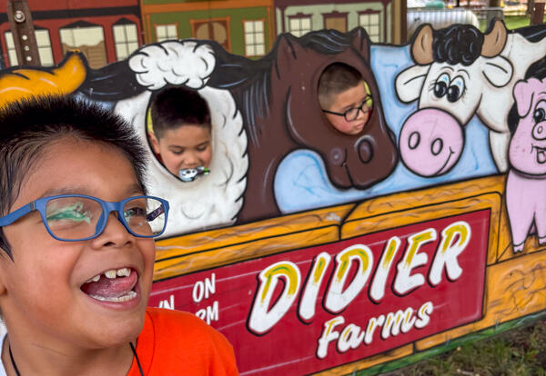 Pumpkin Patch Fun at Didier Farms