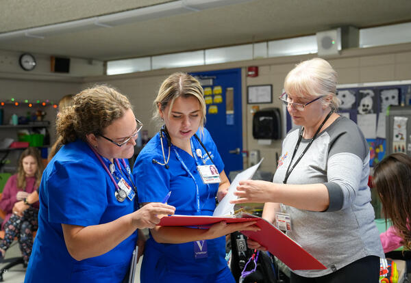 NSSEO and Harper College Nursing Program Partner for Hands-On Clinical Experience at Miner School