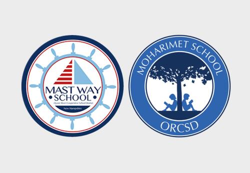 Side by side logos of Mast Way and Moharimet Schools