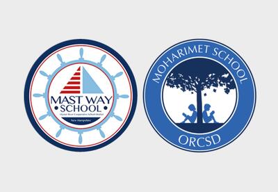 Side by side logos of Mast Way and Moharimet Schools