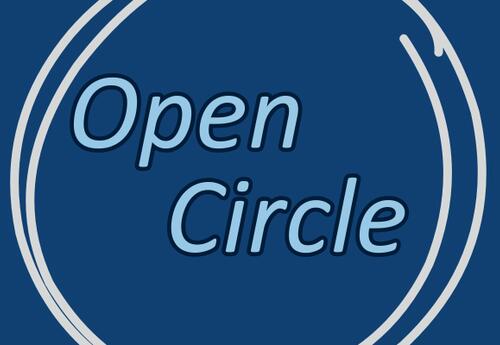 A graphic with the caption: Open Circle.
