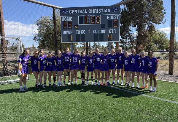 Central Christian Has Found Success in Girls Flag Football