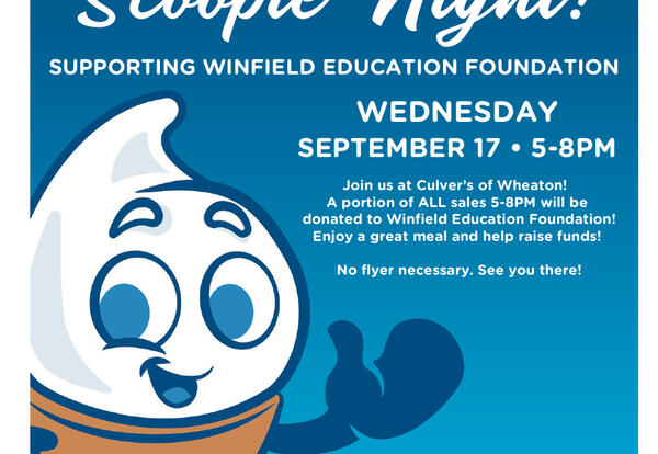 Cooks Night Out - Wednesday, September 17th - 5-8 p.m. at  Culver’s of Wheaton (908 E. Roosevelt Rd)