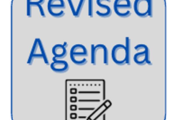 Revised Agenda for Thursday,  October 30, 2025