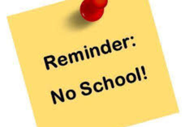 No School Friday, October 31st