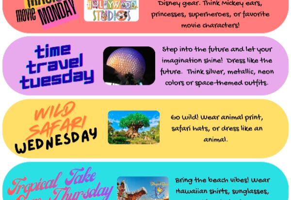Spirit Week Monday, April 27th - Friday, May 1st