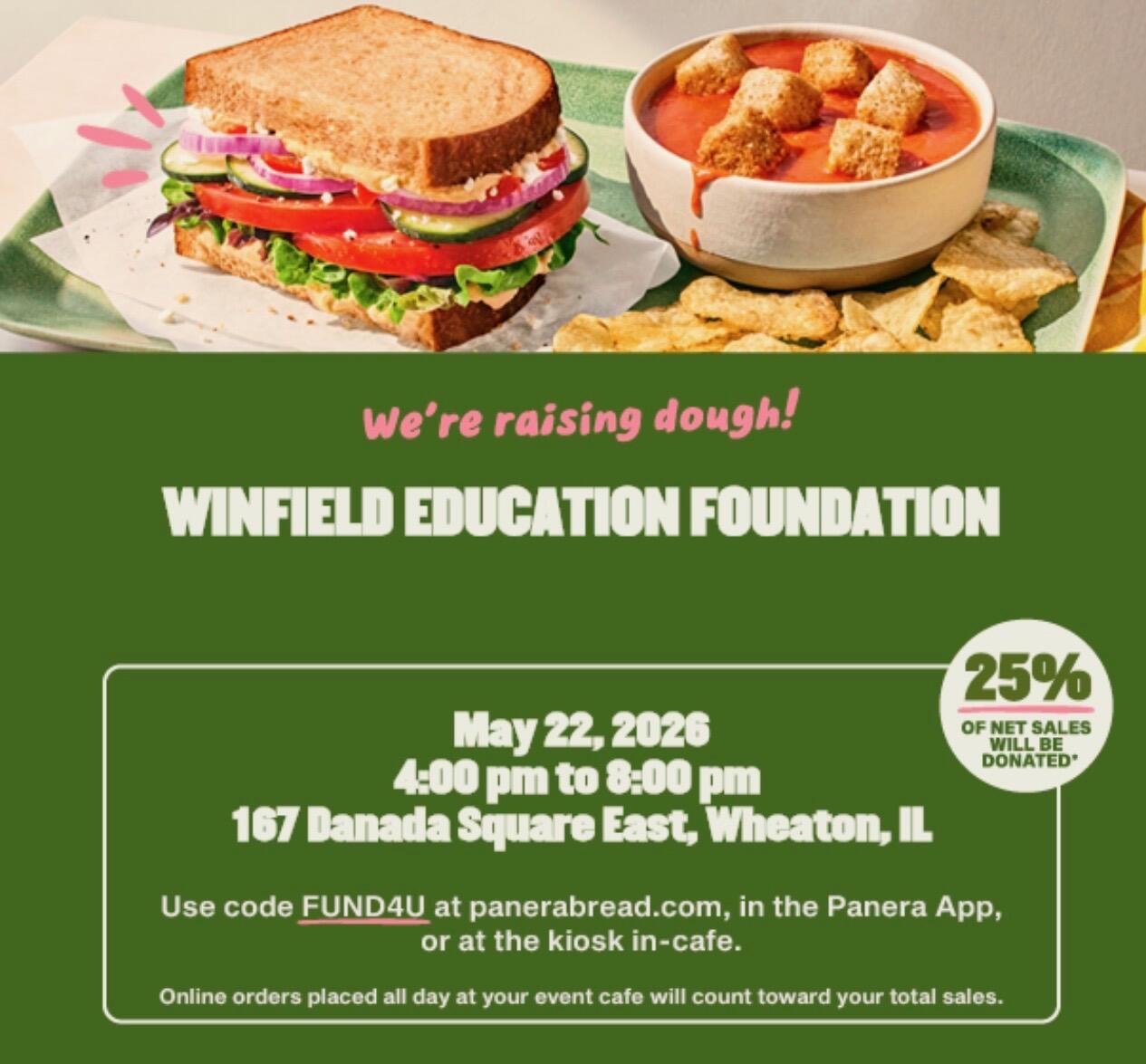 Cook's Night Out - Friday, May 22nd | Winfield 34 SD