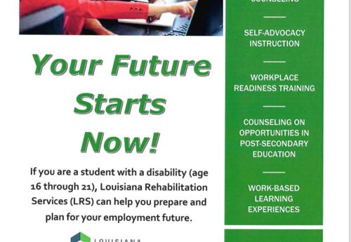 Your Future Starts Now!