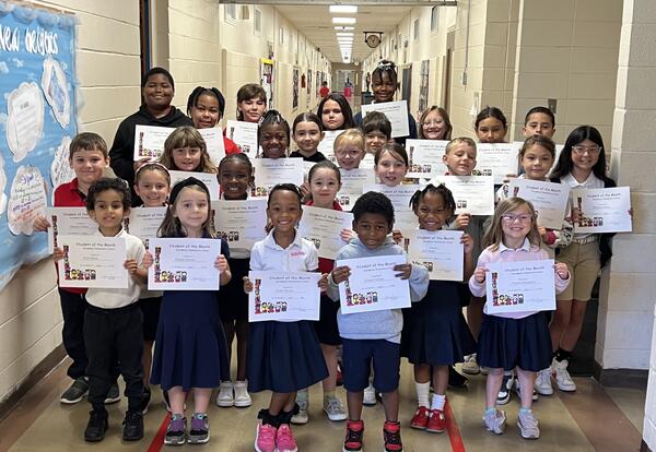 April 2025 Students of the Month