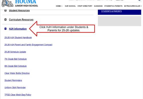 Updates for the new school year