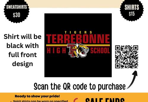 Student Council Spirit Shirt Sale