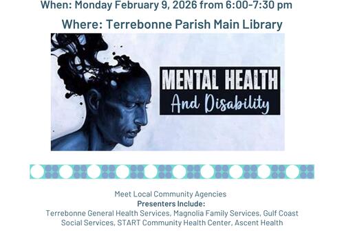 Mental Health & Disability Flyer