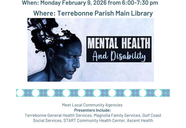 Mental Health & Disability Flyer
