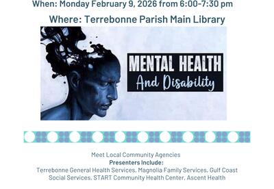 Mental Health & Disability Flyer