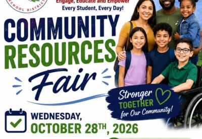 Community Resources Fair. October 28th 2026 at the Houma Municipal Auditorium