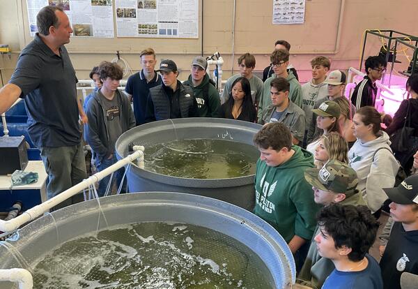 Engineering 2 field trip to Cal Poly embodies "Learn by Doing" motto