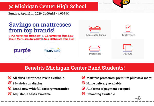 MCHS HS Band Mattress Fundraiser