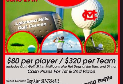Michigan Center Football Golf Scramble