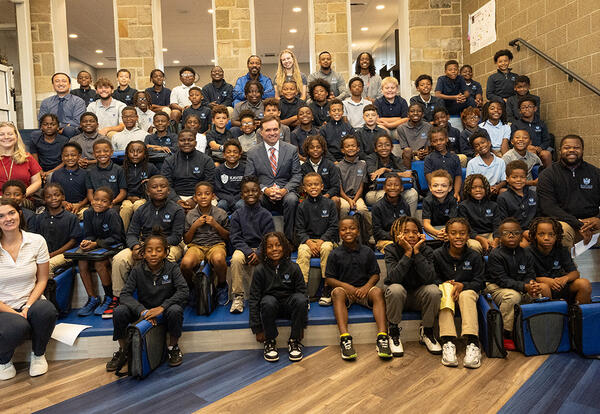 Former Cincinnati Mayor John Cranley Inspires XJA Scholars During Morning Meeting