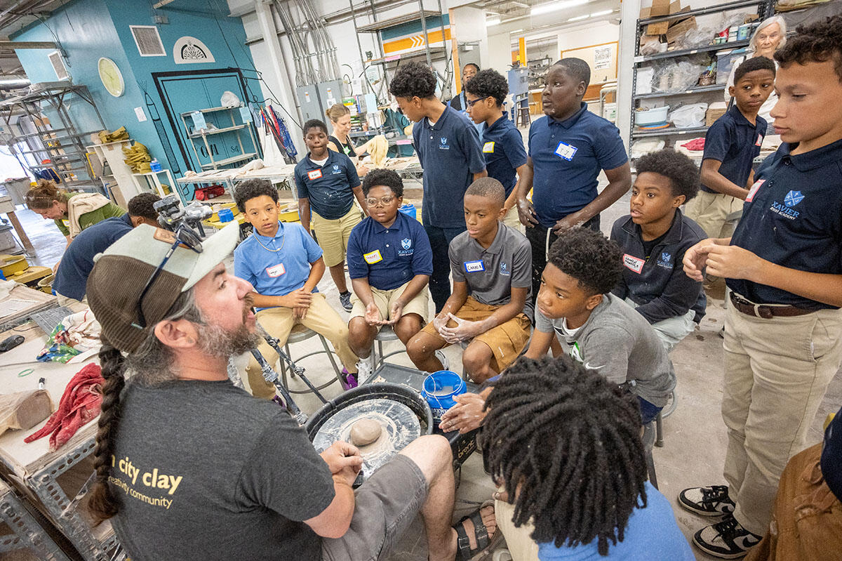Sixth Graders Get Their Hands on the Wheel | Xavier Jesuit Academy