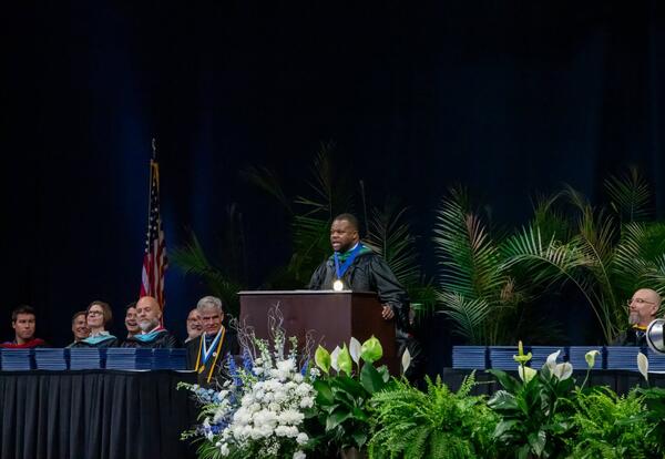 Founding Principal Kyle Chandler Speaks at St. Xavier High School Commencement