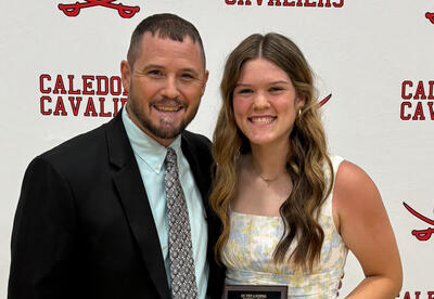 Caledonia Middle School Principal Murray Woody