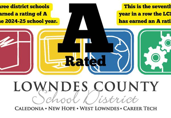 Lowndes County School District earns A rating for 2024-25 school year