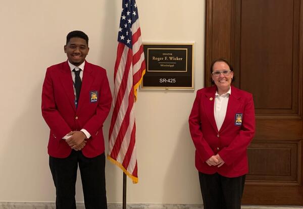 LCSD CTC Members attend Skills USA's Washington Leadership training Institute on Capitol Hill