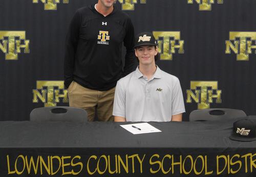 New Hope High School senior Brayden Edmiston