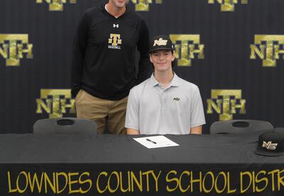 New Hope High School senior Brayden Edmiston