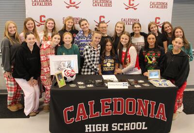 Caledonia High School senior Emma Parham