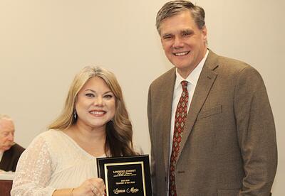 New Hope High School math teacher Lauren Moore